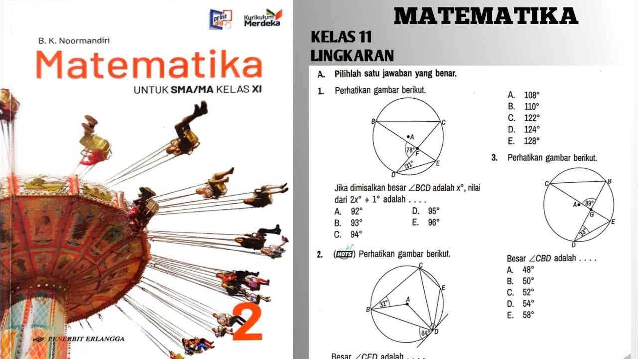 Uji Pemahaman hal 53-55 part 1 Matematika Kelas 11