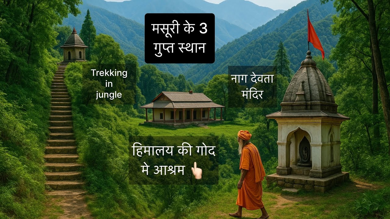 Mussoorie : 3 Secret places | Hidden & offbeat places of mussoorie |