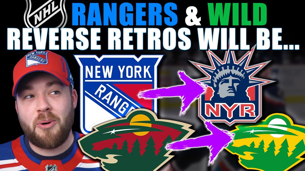 New York Rangers & Minnesota Wild Reverse Retro Jerseys WILL Be...