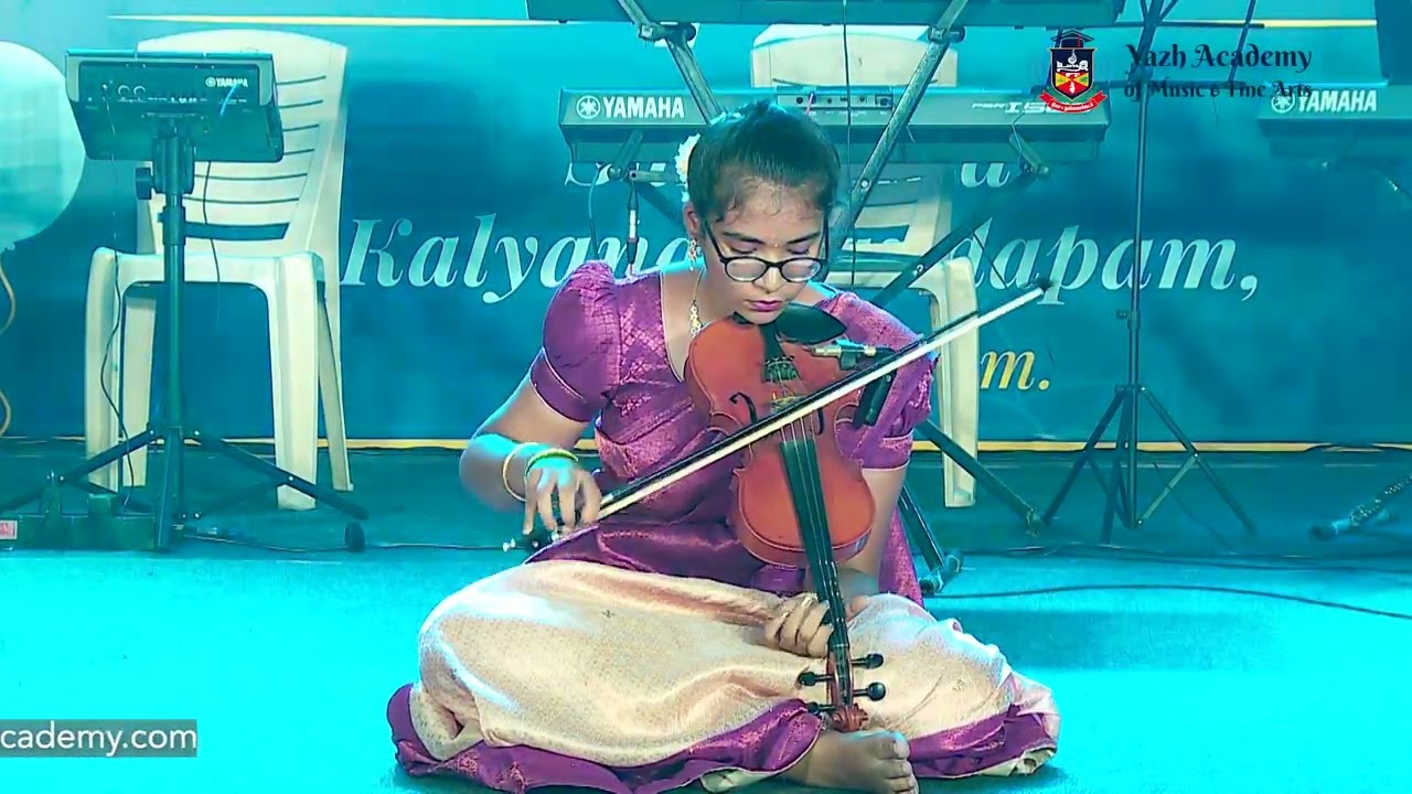 Kannaana Kannea | Violin Cover Song | Yazh Fiesta 2025 | Yazh Academy