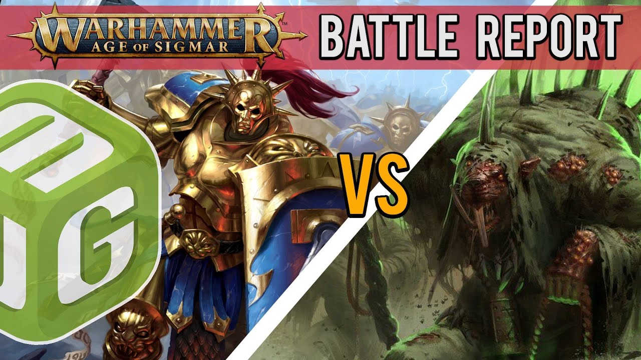 Skaven vs Stormcast Eternals Age of Sigmar 3rd Edition Battle Report Ep 150