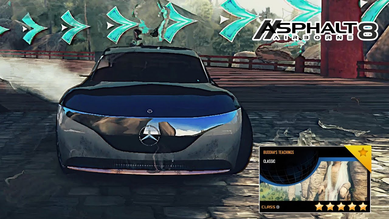 Asphalt 8 |SEASON 2: MORE THAN RACING/Buddha's Teachings ClassicClassD Mercedes-Benz Vision EQS【PRO】