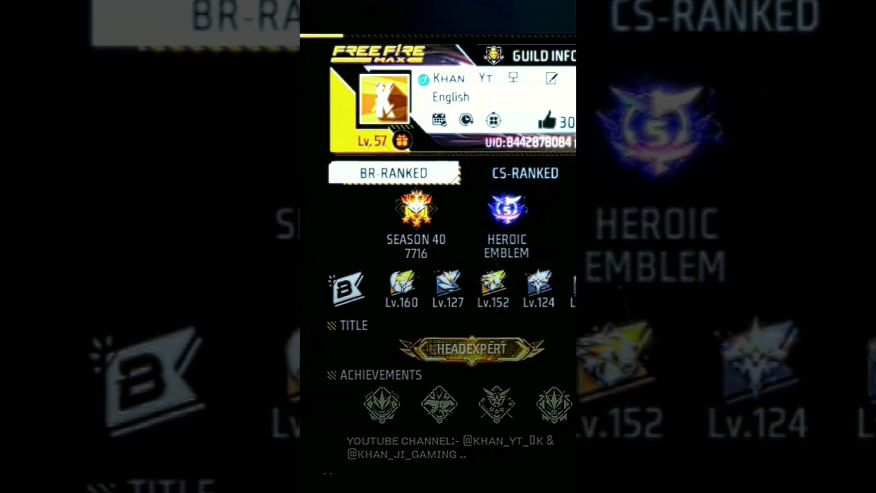 Enemy profile ❌😅 It's my profile ✔️😁 #foryou #foryoubage #freefirehighlights #freefire #khanyt