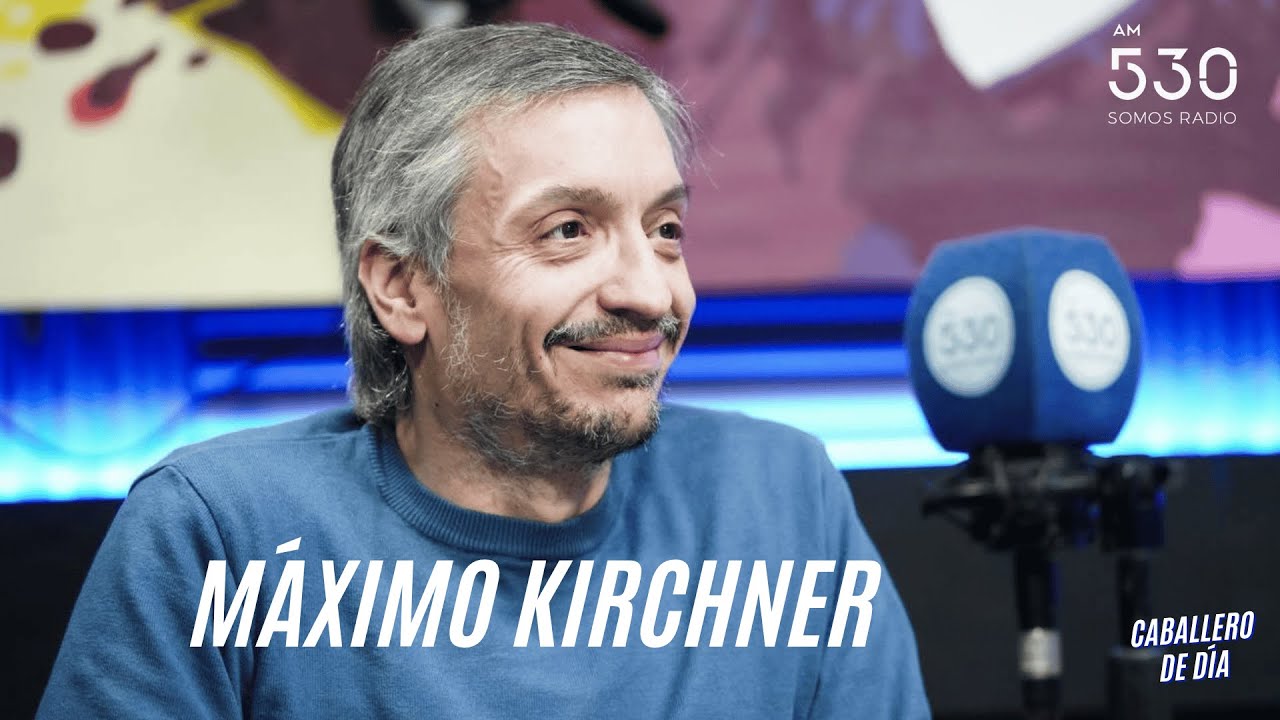 ENTREVISTA EXCLUSIVA a MÁXIMO KIRCHNER en CABALLERO DE DÍA - AM 530