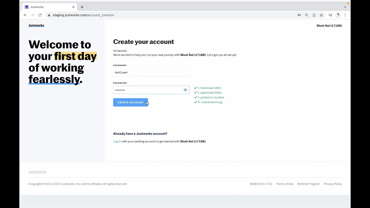 Getting Started on Justworks
