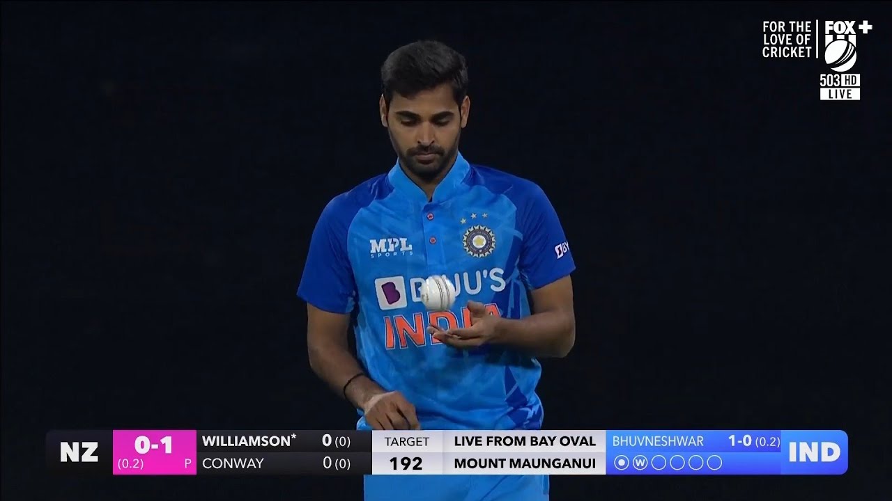 Bhuvneshwar Kumar 3/12 vs New Zealand | 2nd T20I | Ball by Ball
