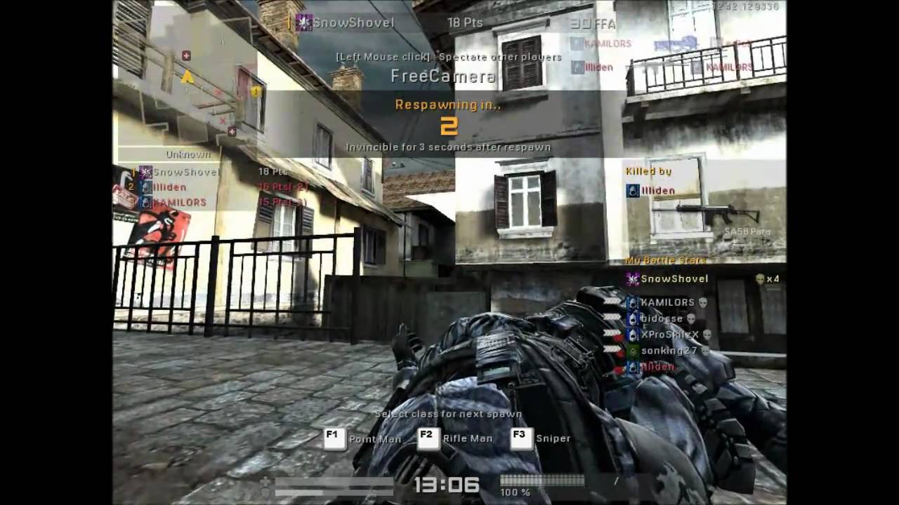 AVA SnowShovel AK47 Gameplay [Alliance of Valiant Arms]