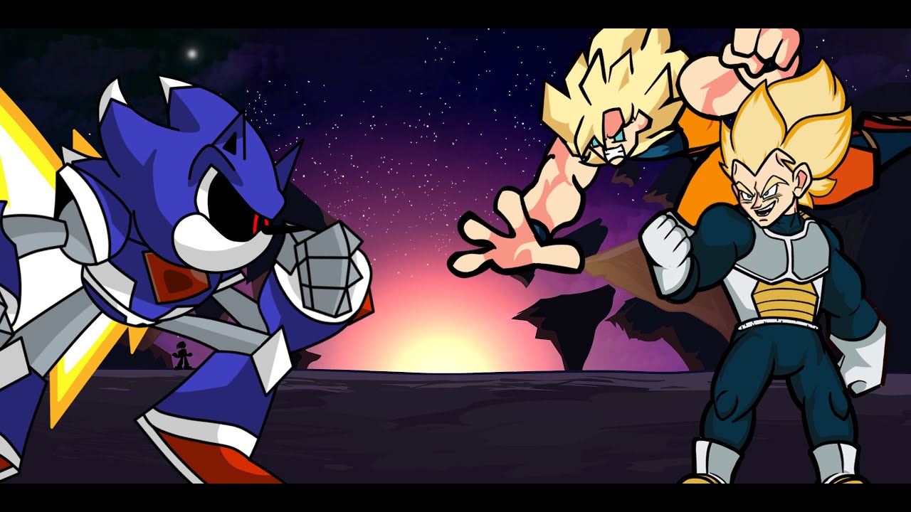 Metallix wants revenge... [Metallix vs Goku And Vegeta (Genocide cover)]