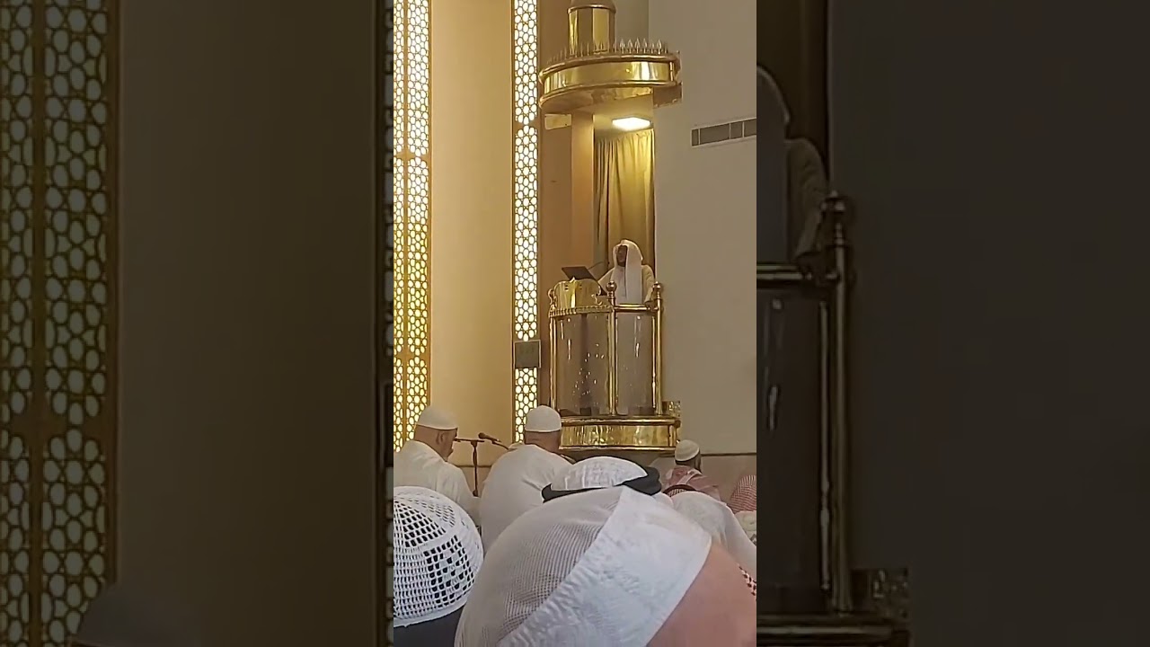 خطبة عيد الفطر من مسجد الشيخ ابن باز إلقاء فضيلة الشيخ محمد بن عمر بازمول حفظه الله