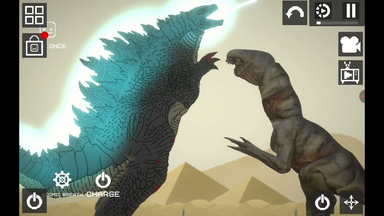 Godzilla animación melón