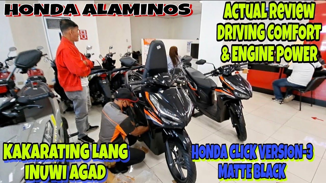BAGONG HONDA CLICK VERSION-3, ACTUAL REVIEW DRIVING COMFORT ENGINE POWER PARA KA NG NAKA NMAX AT PCX