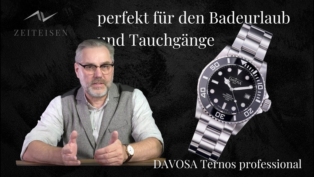Davosa Ternos Professional: Die ultimative Taucheruhr mit zeitloser Eleganz