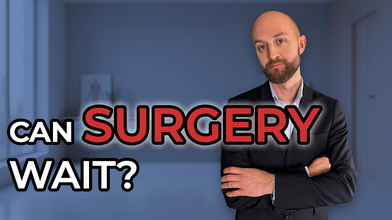 When Surgery Is Urgent — And When It Can Safely Wait