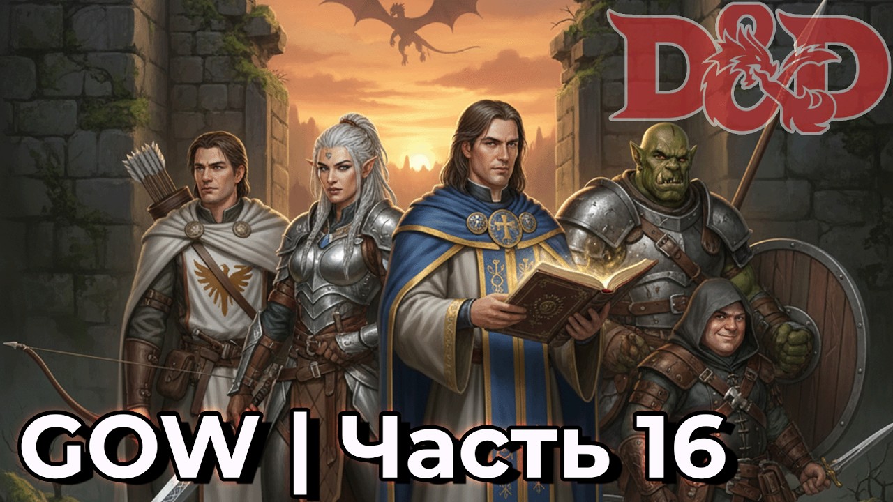 GOW ДНД | Новое приключение с бандой | Часть 16