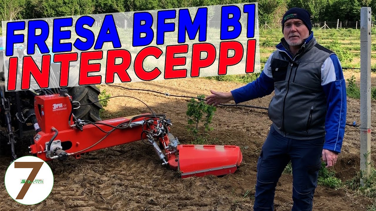 Fresa Interfilare Interceppi BFM B1 Garziano Macchine Agricole