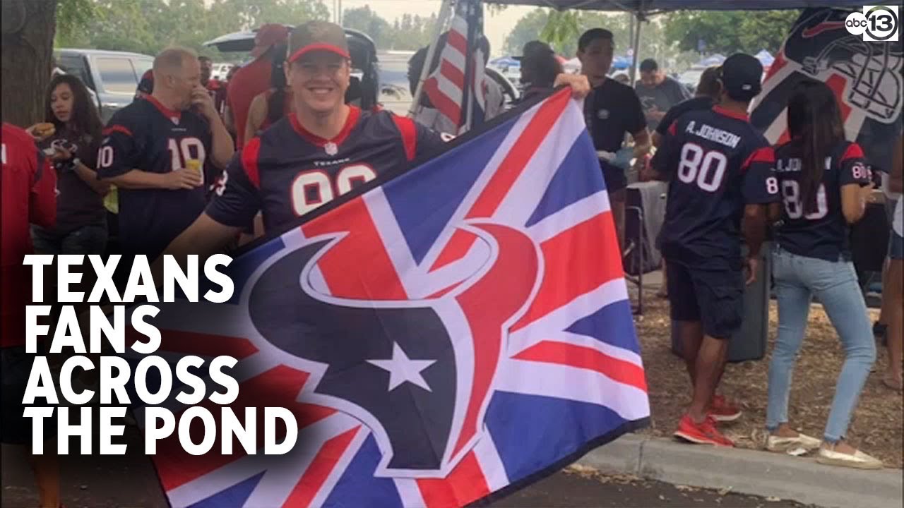 This Brit goes anywhere the Houston Texans go!