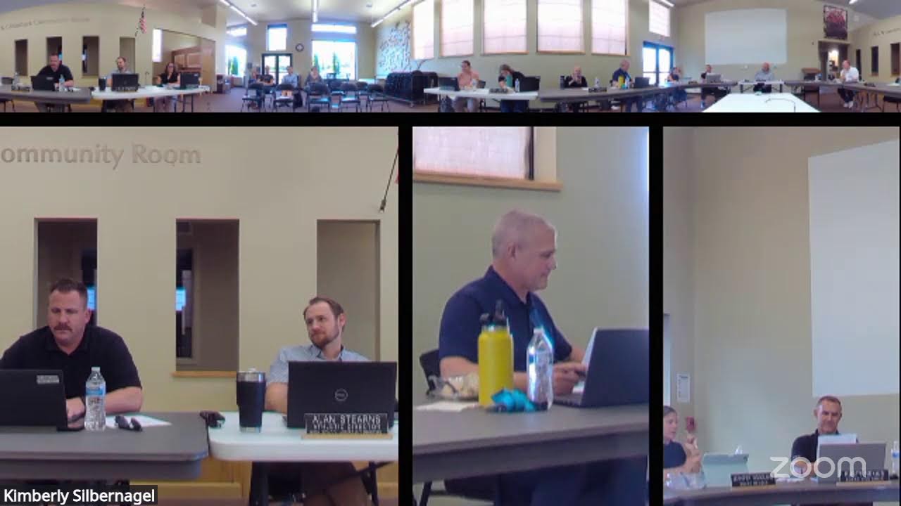 August 18, 2025 Board Charge Meeting