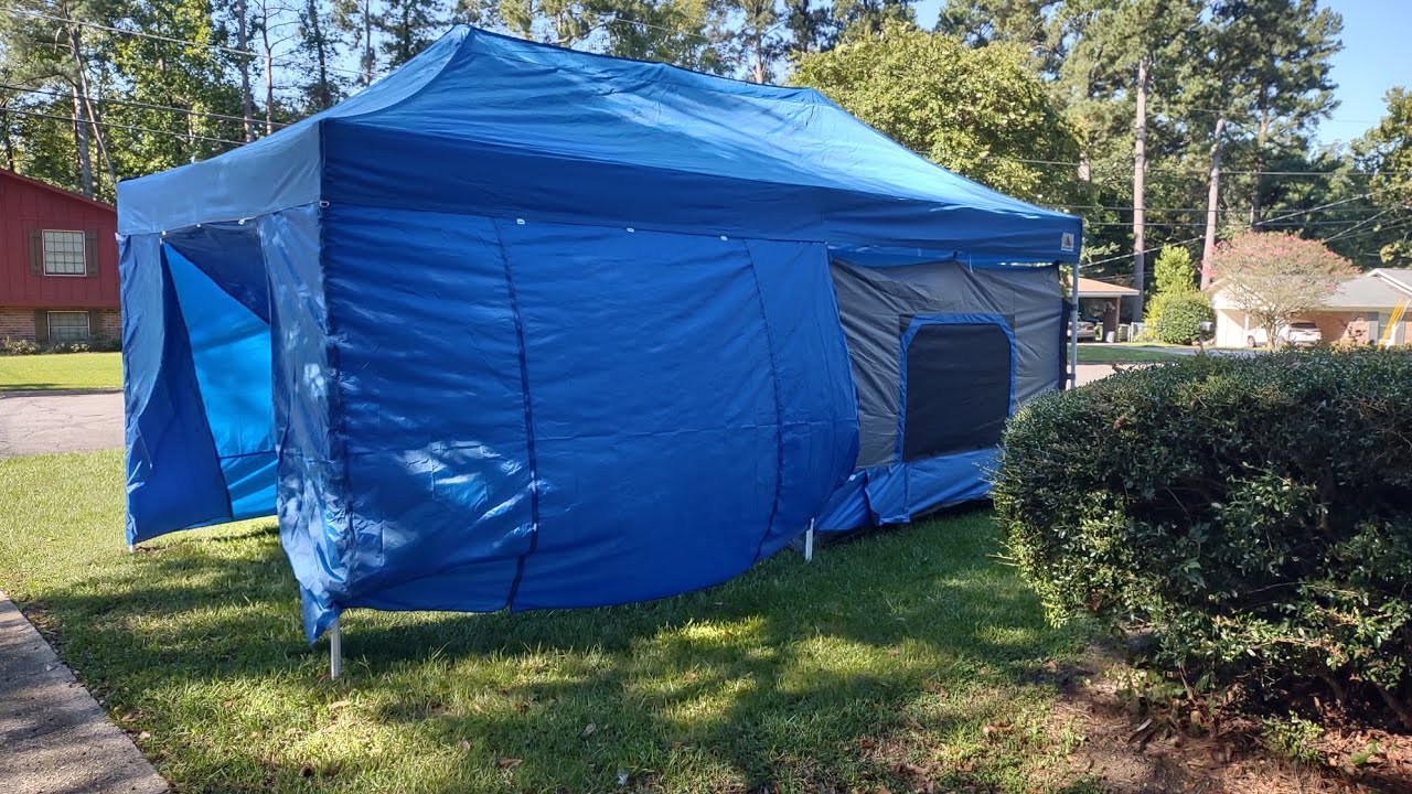 EZ UP Camping Cube w/10X20 canopy