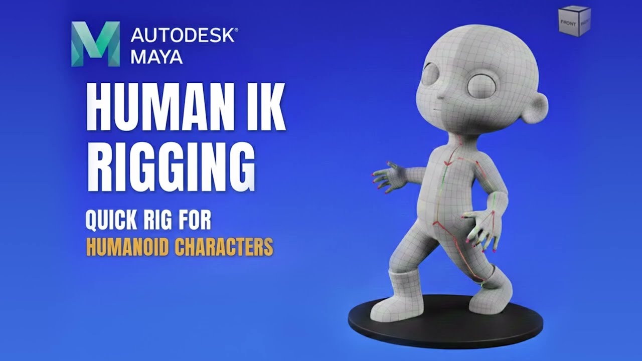 From Model to Rig: HumanIK Setup Made Easy