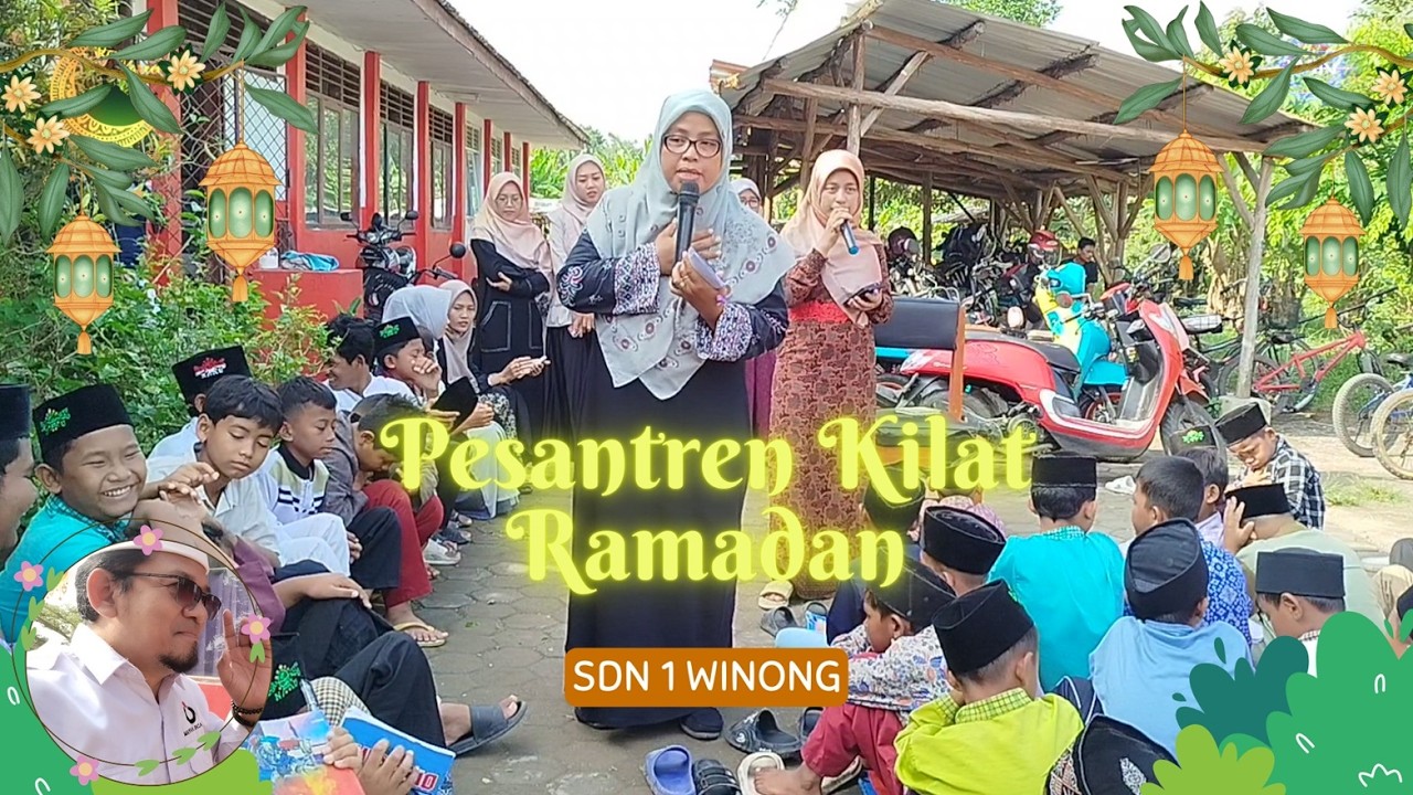 Pesantren Kilat Ramadhan Hari ke-2 di SDN 1 Winong