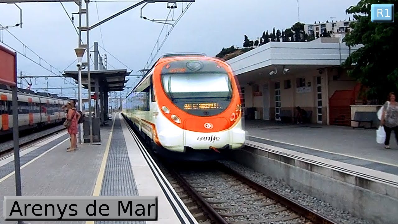 Arenys de Mar R1 : Rodalies Barcelona ( Renfe Civia - 447 )