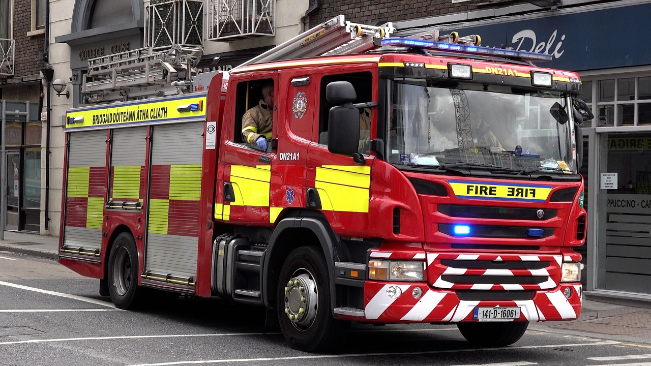Spotting fire trucks and emergency vehicles in Ireland 🚒