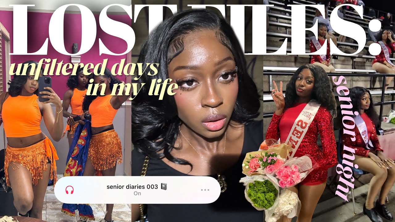 LOST FILES: unfiltered days in my life | senior night, dance, random vlogs | senior diaries 003