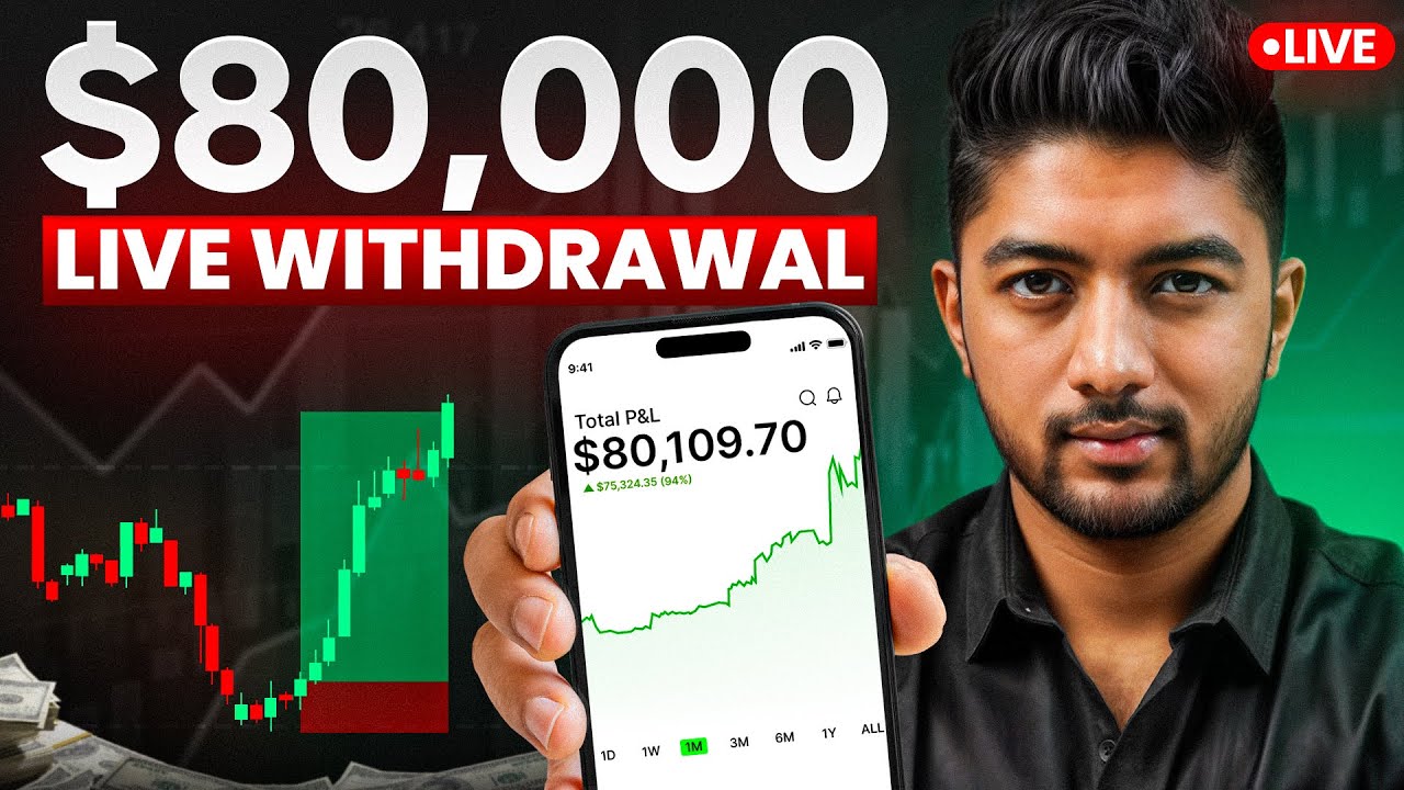 80,000$ live withdrawal with live trading.