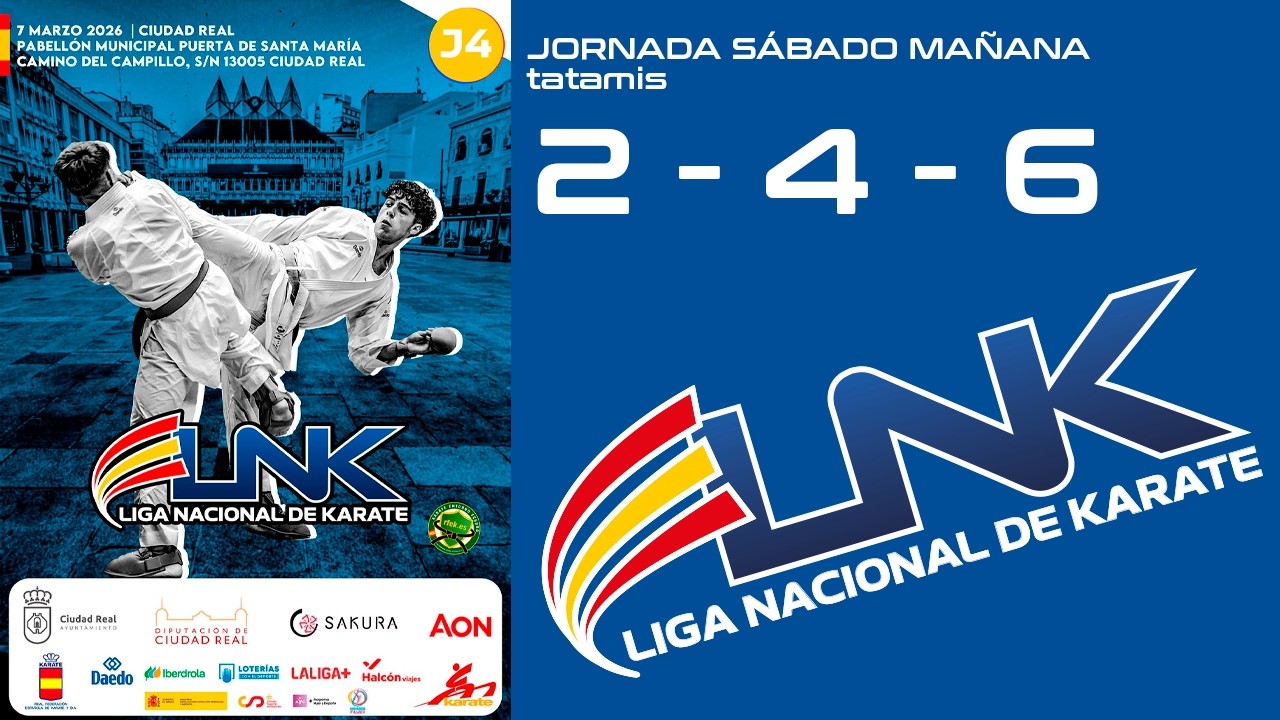 LIGA NACIONAL DE KARATE – J2 CIUDAD REAL 2026
