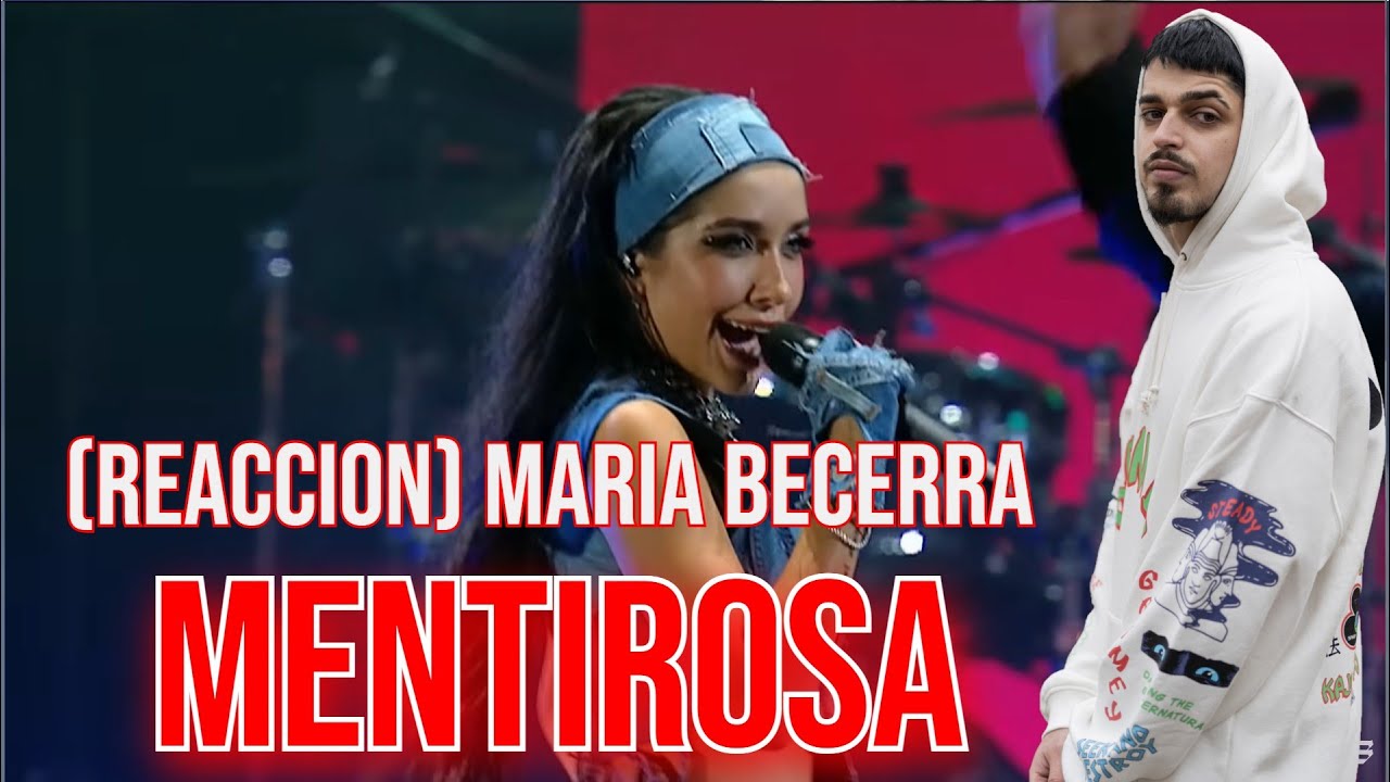(REACCION) Maria Becerra, Ráfaga - Mentirosa / Adiós (en vivo Lollapalooza Argentina 2023) by FLOW