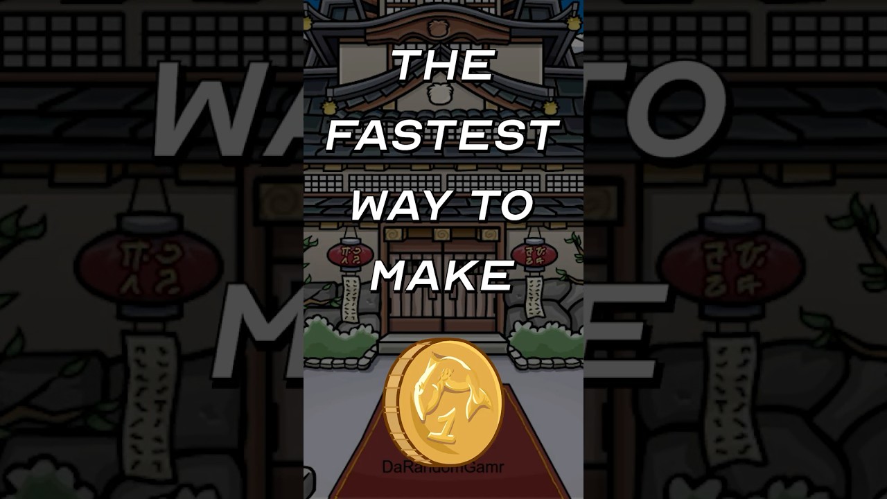 The Fastest Way to Make Money on Club Penguin #nostalgia #clubpenguin
