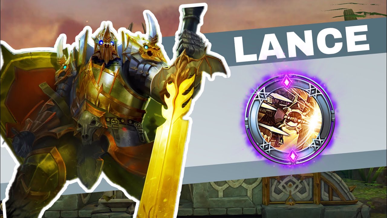 Vainglory Weapon Build Lance Blitz Gameplay Epic Talent - Tension Bow + 2x Monocle