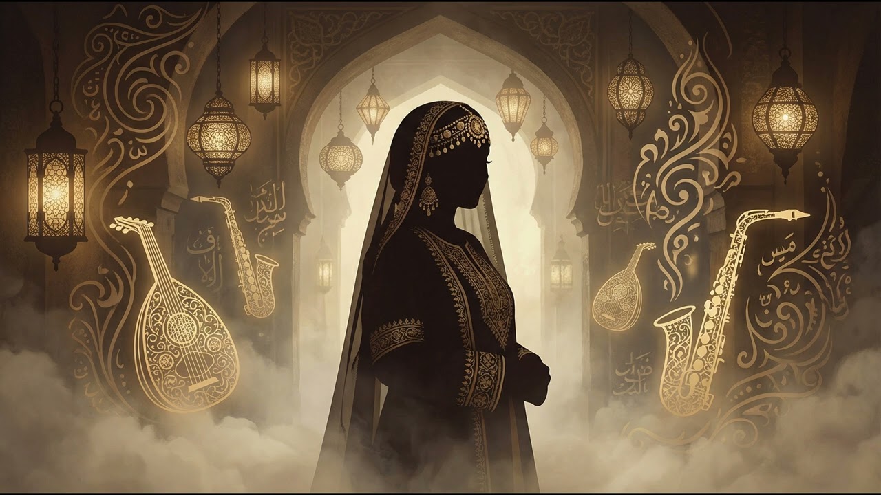 Mystic Serenade - Layl Al-Qithara (Lyrics) | Arabian Nights Collection 🌙