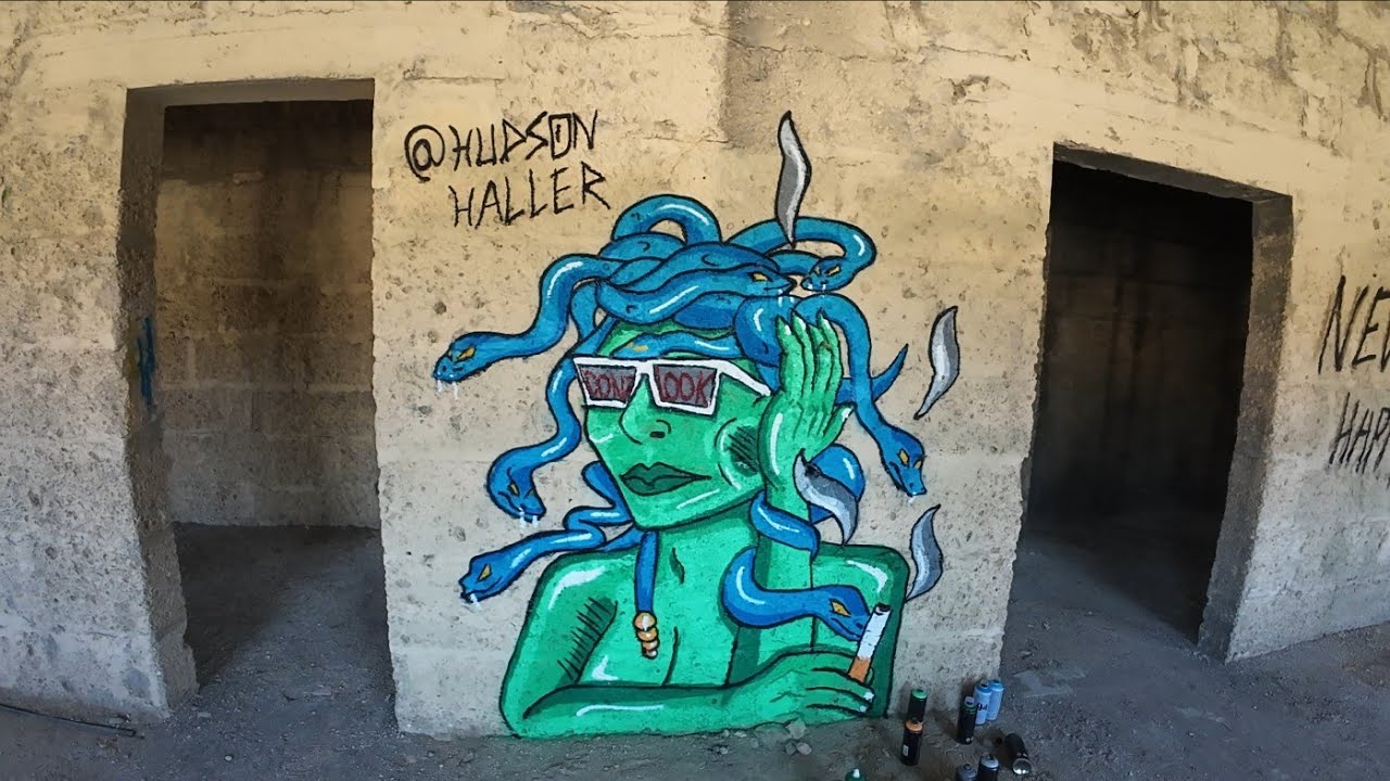 GRAFFITI DE MEDUSA