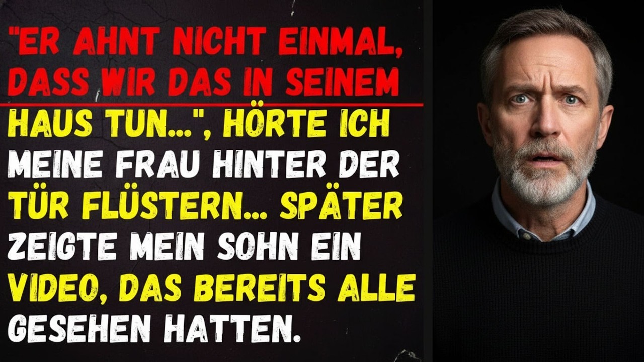 ⚡ Er ahnt nicht einmal, dass wir das in seinem Haus tun    , hörte ich meine Frau hinter der⚡