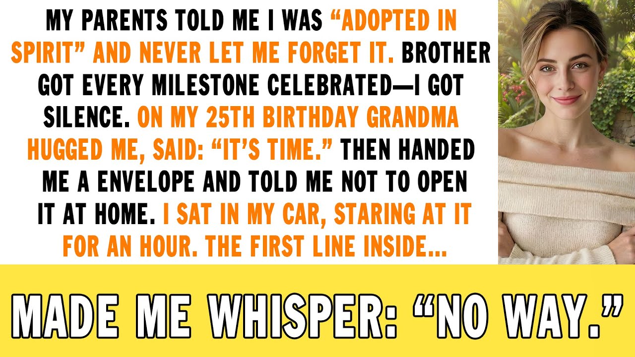 My Parents Told Me I Wasn't 