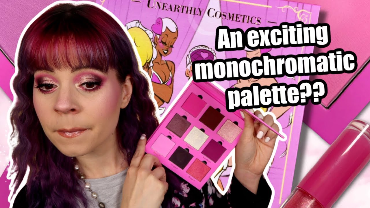 Unearthly cosmetics Sleepover collection, just another monochromatic palette?