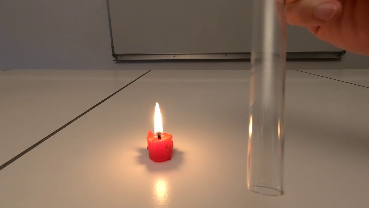 Combustion dune bougie