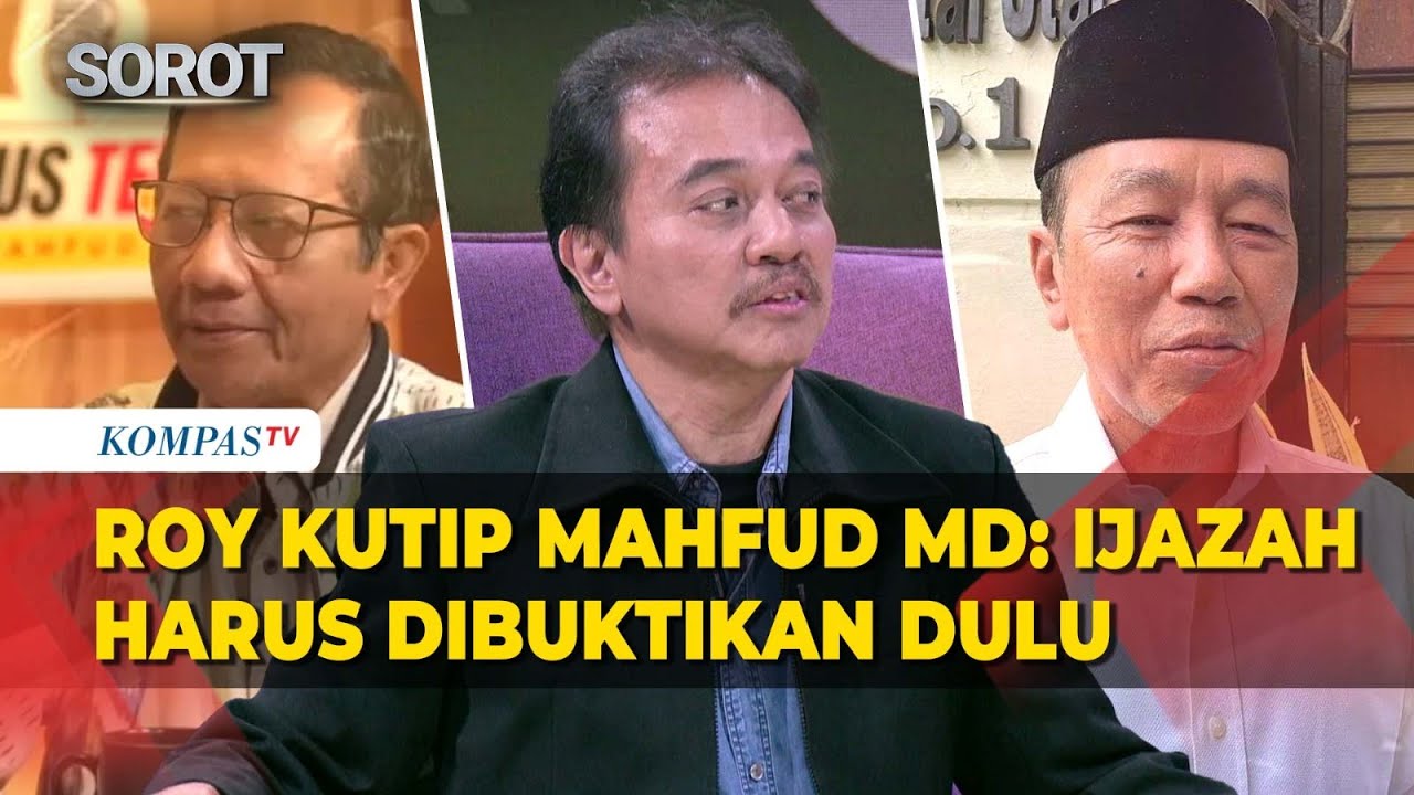 Roy Suryo Kutip Mahfud MD: Ijazah Harus Dibuktikan Dulu, Bukan Dipidanakan