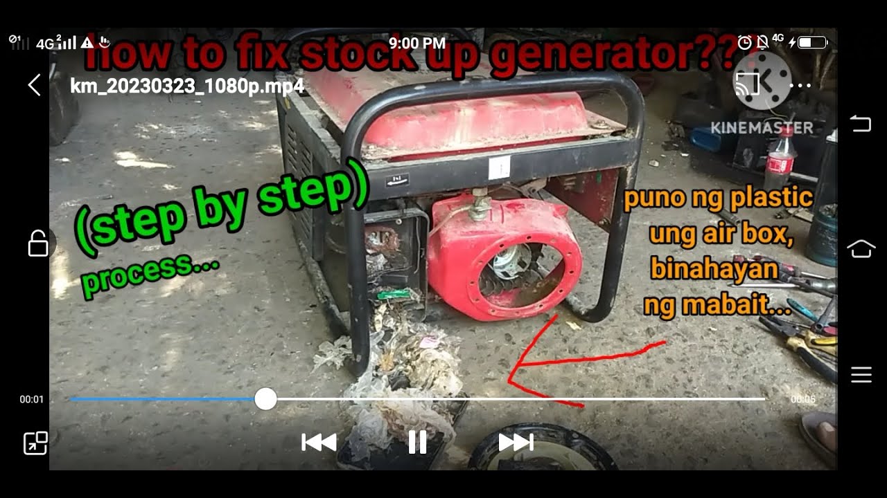 Stock up generator, panu ayusin??? (step by step)  #tkmechanic