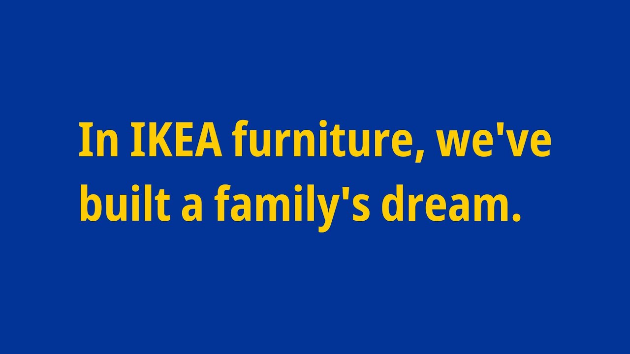 An IKEA Love Song (Official Music Video)