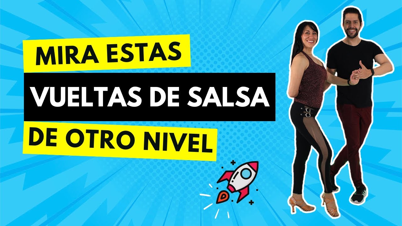 Las mejores vueltas de SALSA.. ¡Te lucirás en la pista!👇✅💃🕺