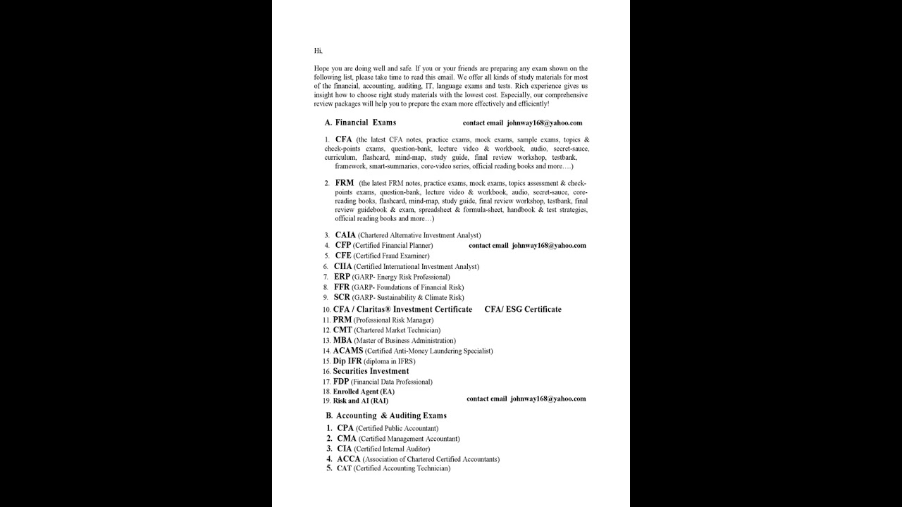 2025 Glem CIA Part 1 Review Qbank & Mock Exam Sample