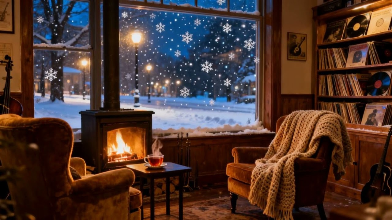 Soft Instrumental Jazz for Study and Work in Cozy Environments...