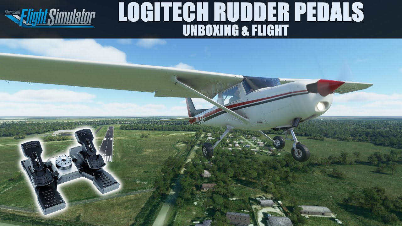 Logitech Rudder Pedals - Microsoft Flight Simulator 2020