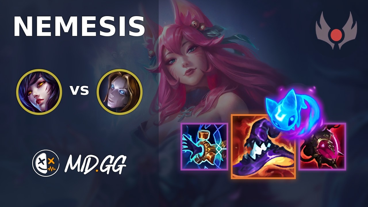 MID.GG: [ Nemesis ] Ahri MID vs Orianna | EUW GRANDMASTER | LOL Season 2026