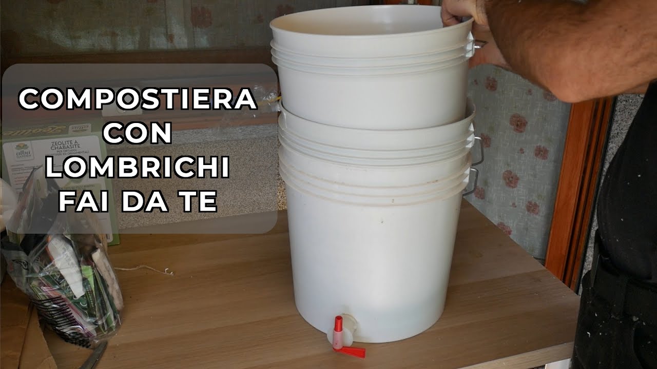 Lombricompostiera fai da te
