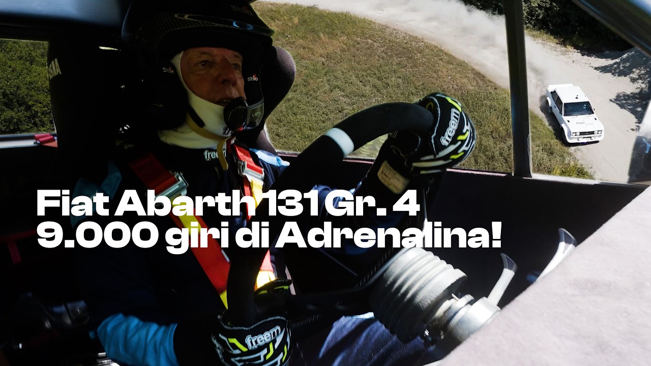 Solo Adrenalina e Pura Meccanica: A Bordo della Fiat 131 Abarth con Franco Cunico