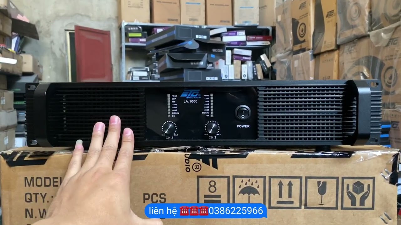 Đẩy ETC La1000 công suất lớn nghe nhạc căng chạy 40 sò nguồn xuyến cao cấp