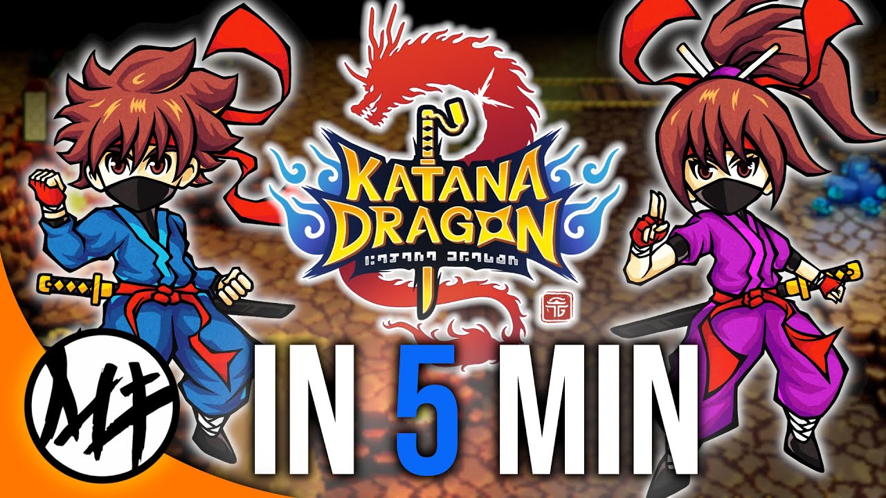 Mix Zelda + Ninja Action-Adventure - Katana Dragon in 5 Minutes +  GIVEAWAY!
